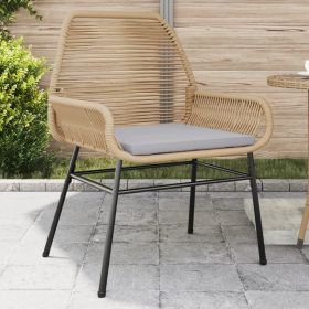 Garden Chair Brown PE rattan UV-resistant materials Garden Chair